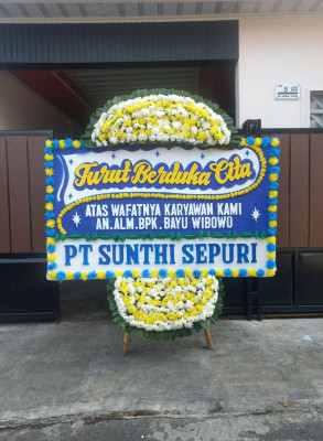 Papan Bunga Duka di Jatihurip